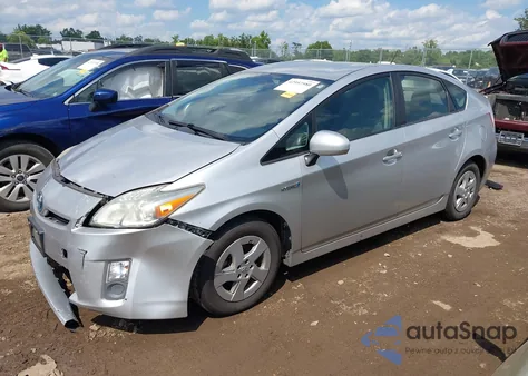 2010 Toyota Prius Ii из США, поврежденный, VIN JTDKN3DU2A0151125